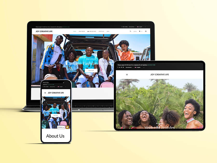 E-commerce website